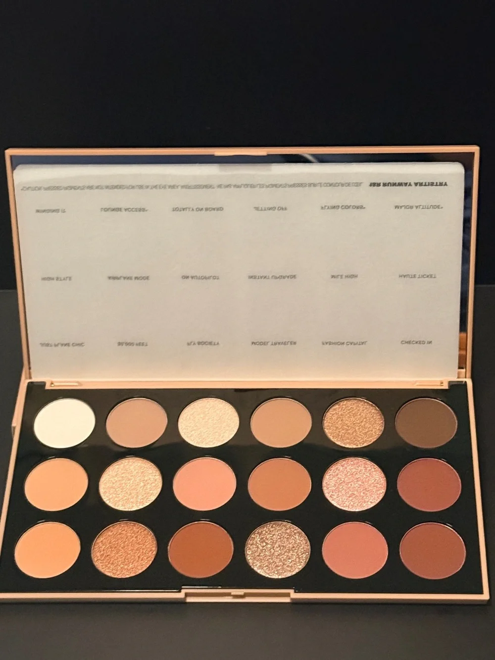✨ NIB Morphe 18R Runway Ready Artistry Palette | 18 Neutral Matte & Shimmer Shad